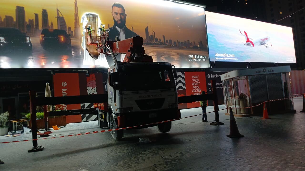 Truck Mounted Boom Lift Rental Dubai